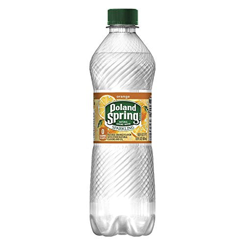 Sparkling Spring Water Mandarin Orange 16.9 Fl Oz 8 Count N989