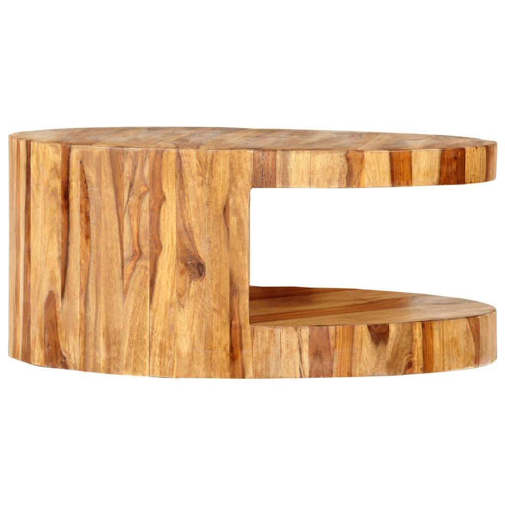 Natural Solid Sheesham Wood Coffee Table X608