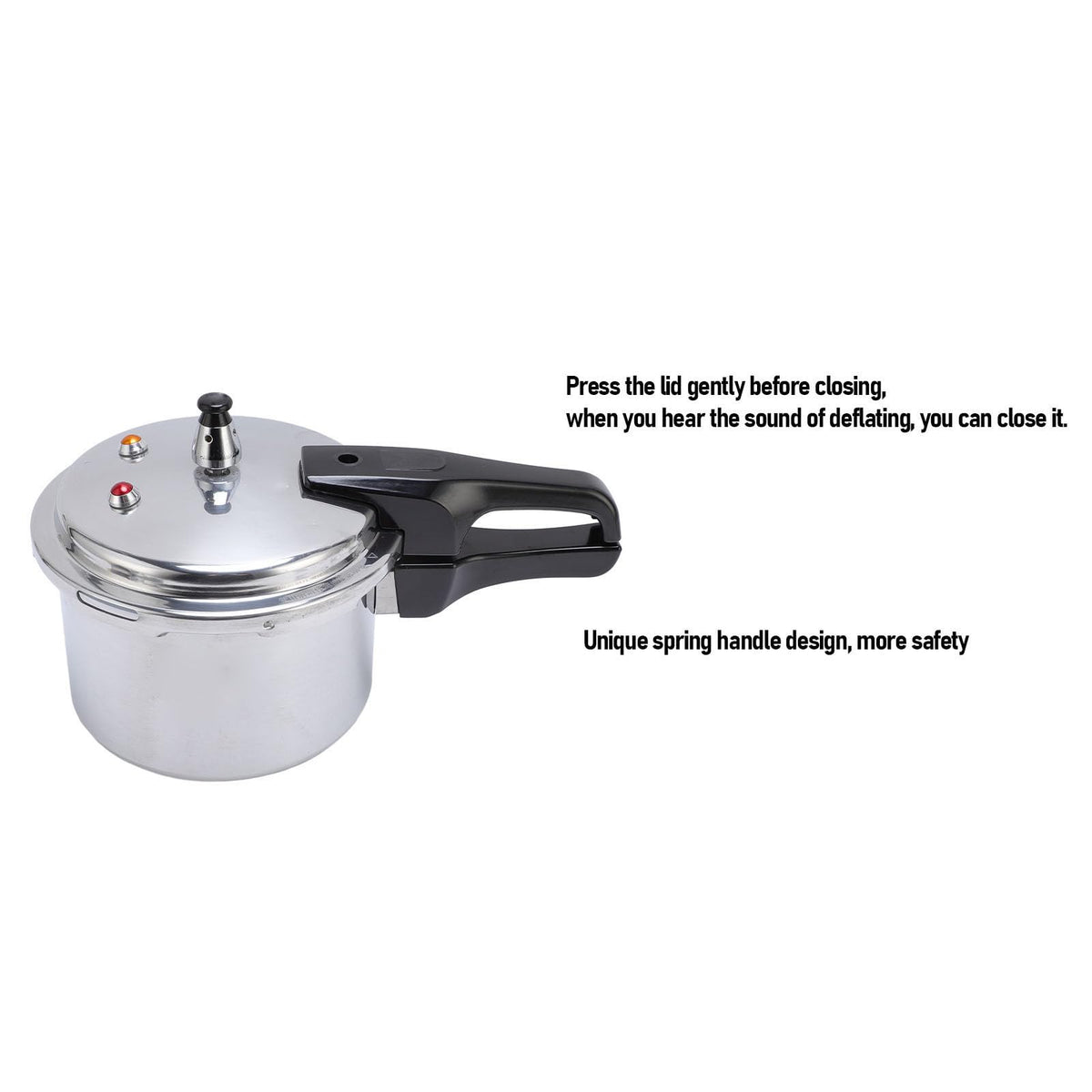 Aluminum Alloy Pressure Cooker, 18CM/3L E5821