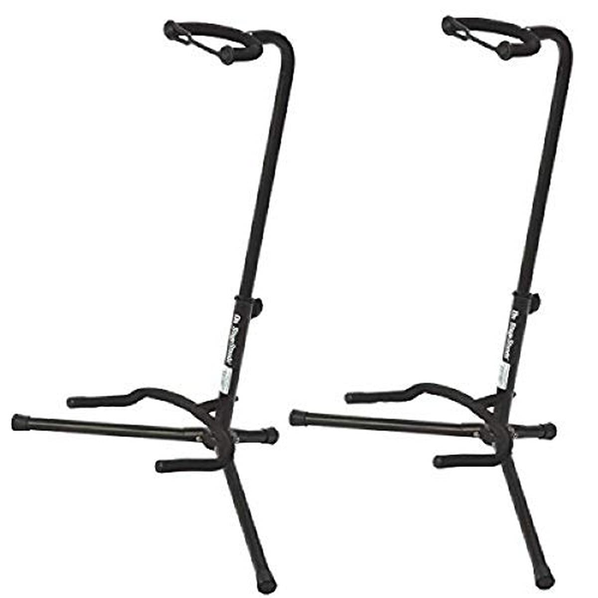 2 Pack Padded Tubular Guitar Stand Q2075