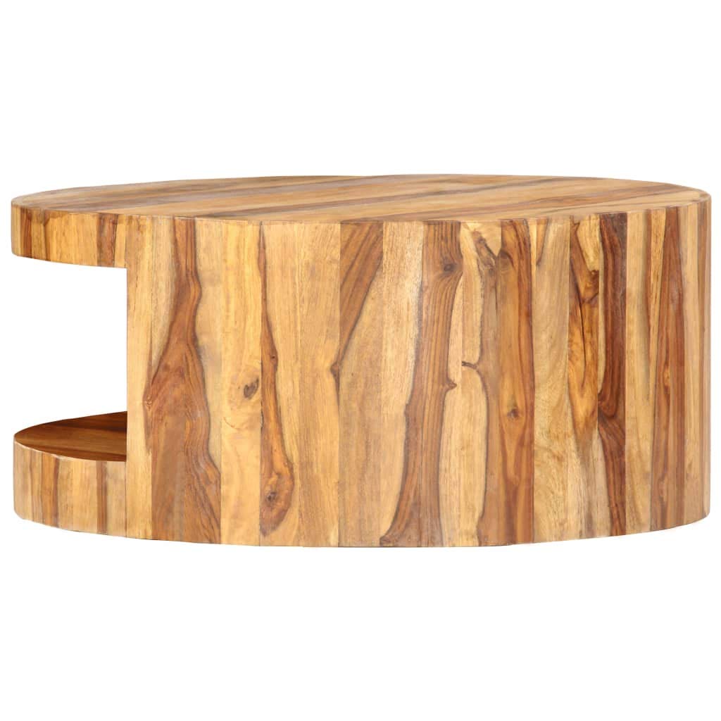 Natural Solid Sheesham Wood Coffee Table X608
