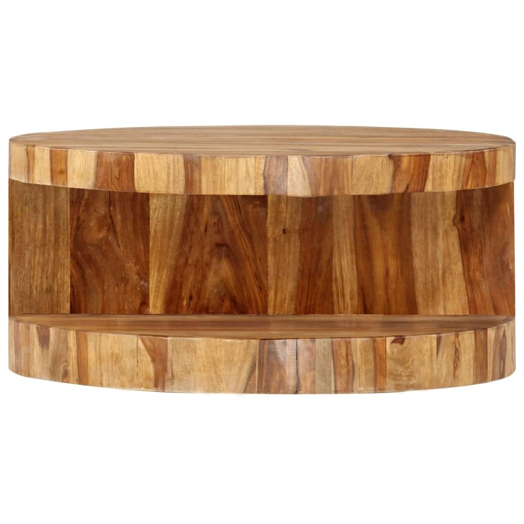 Natural Solid Sheesham Wood Coffee Table X608