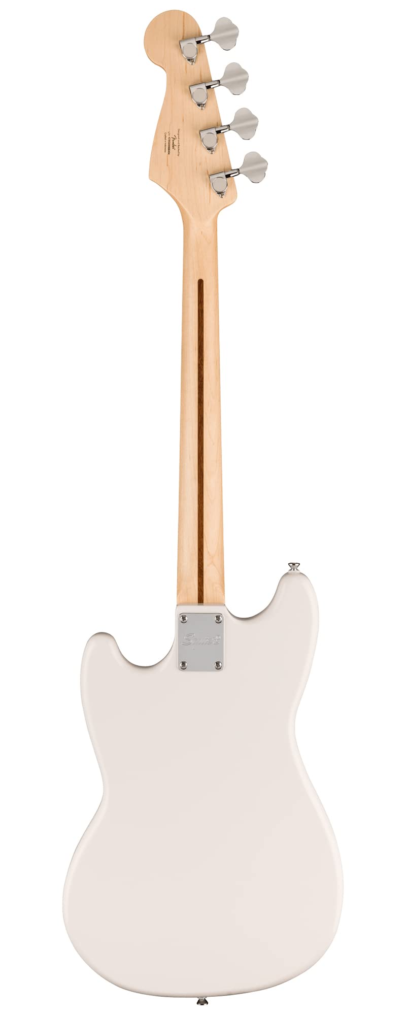Arctic White Bass Guitar with Amplifier and Cable N44227
