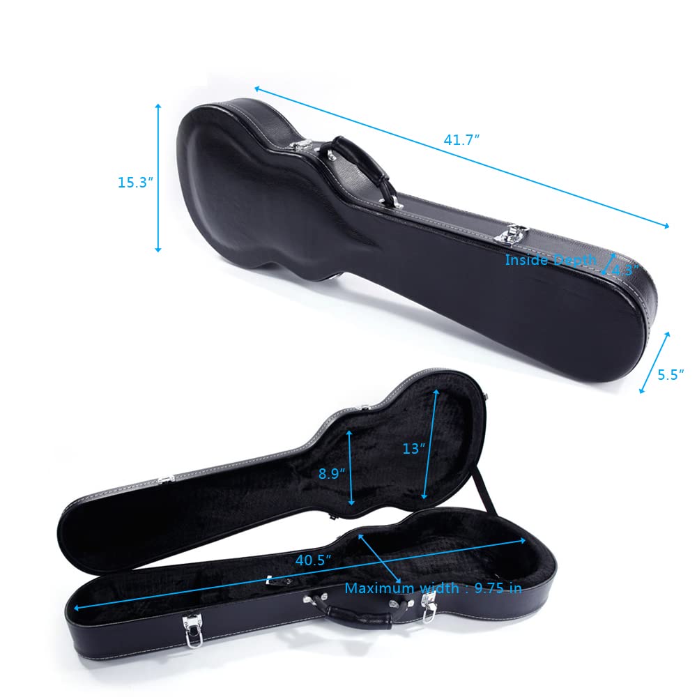 Electric Guitar Hard Case Black Z206