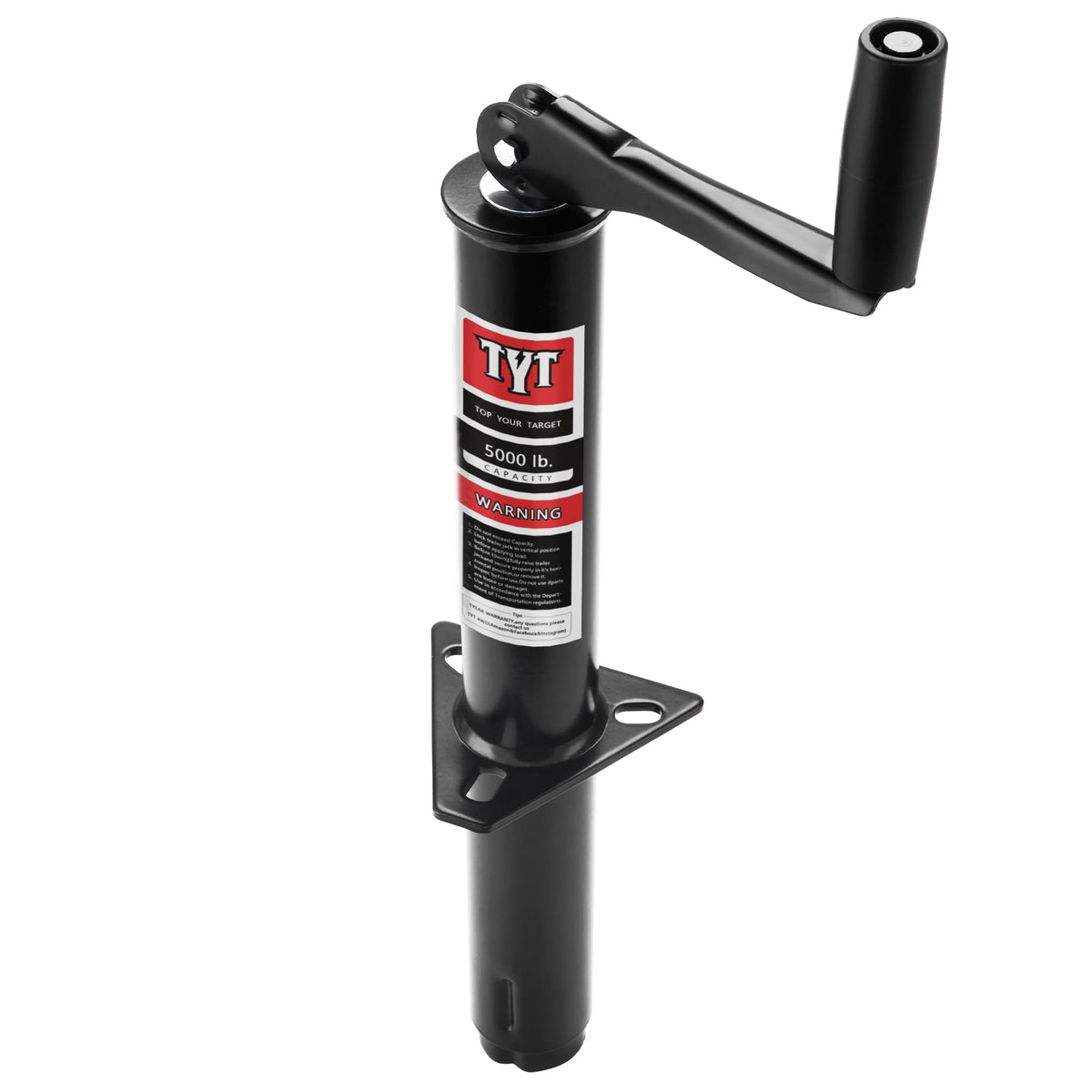 Heavy Duty 5000lbs A-Frame Trailer Jack with 15" Top-Wind Vertical Travel V63995