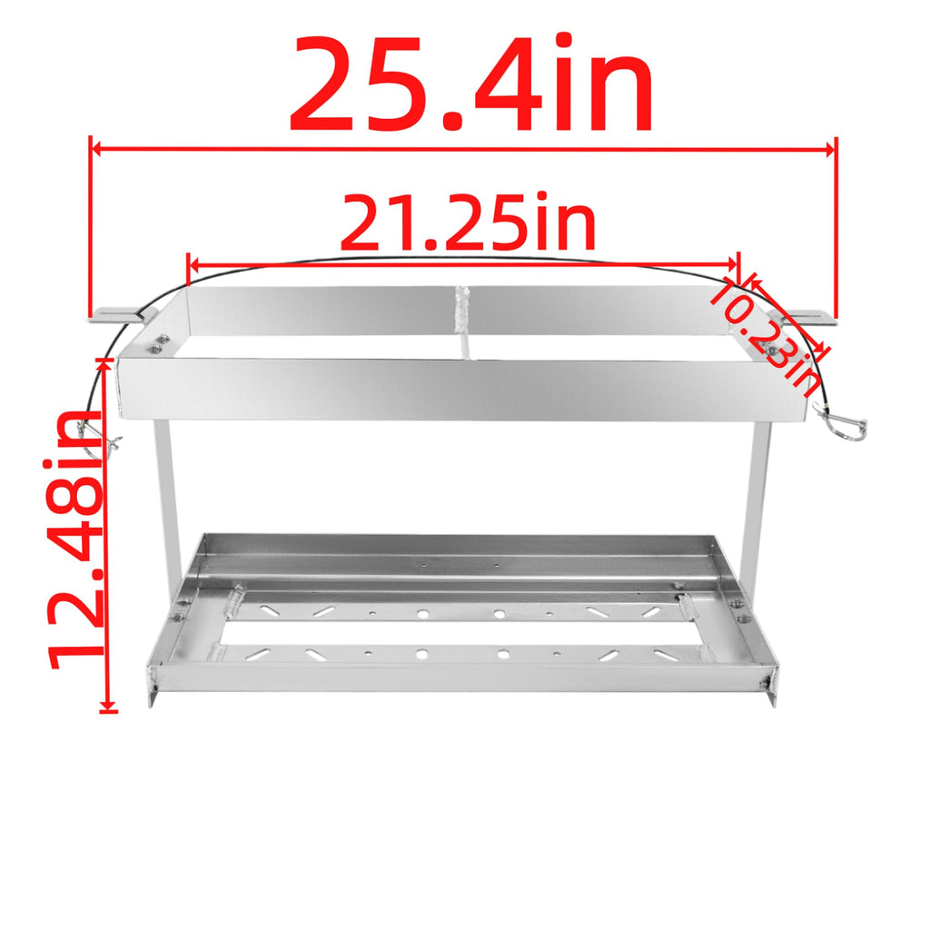Heavy Duty Fuel Can Holder for 2 5-Gal Jugs J408137