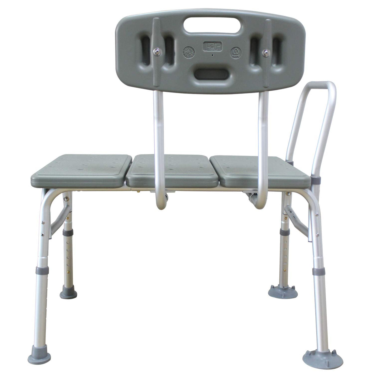 Bath Shower Transfer Bench with Backrest & Padded Armrest G827884