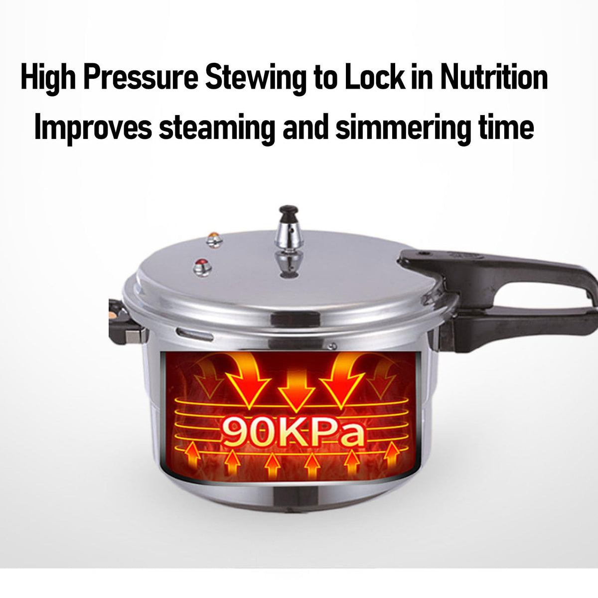 Aluminum Alloy Pressure Cooker, 18CM/3L E5821