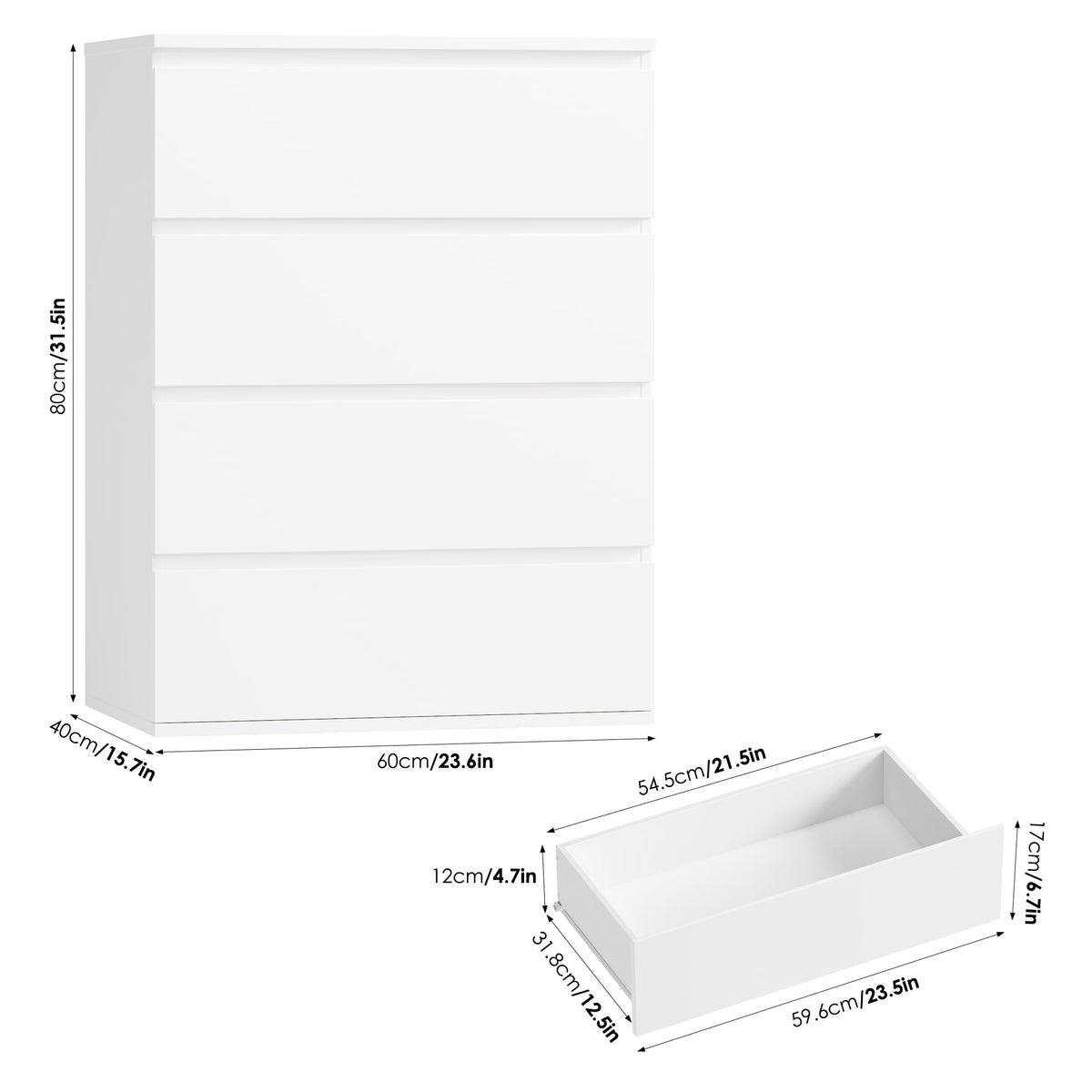 White Dresser C7570