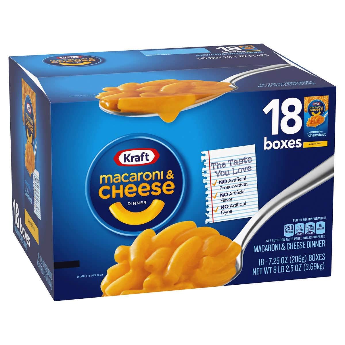 Macaroni Cheese 7.25 Oz 18 Pack D1998