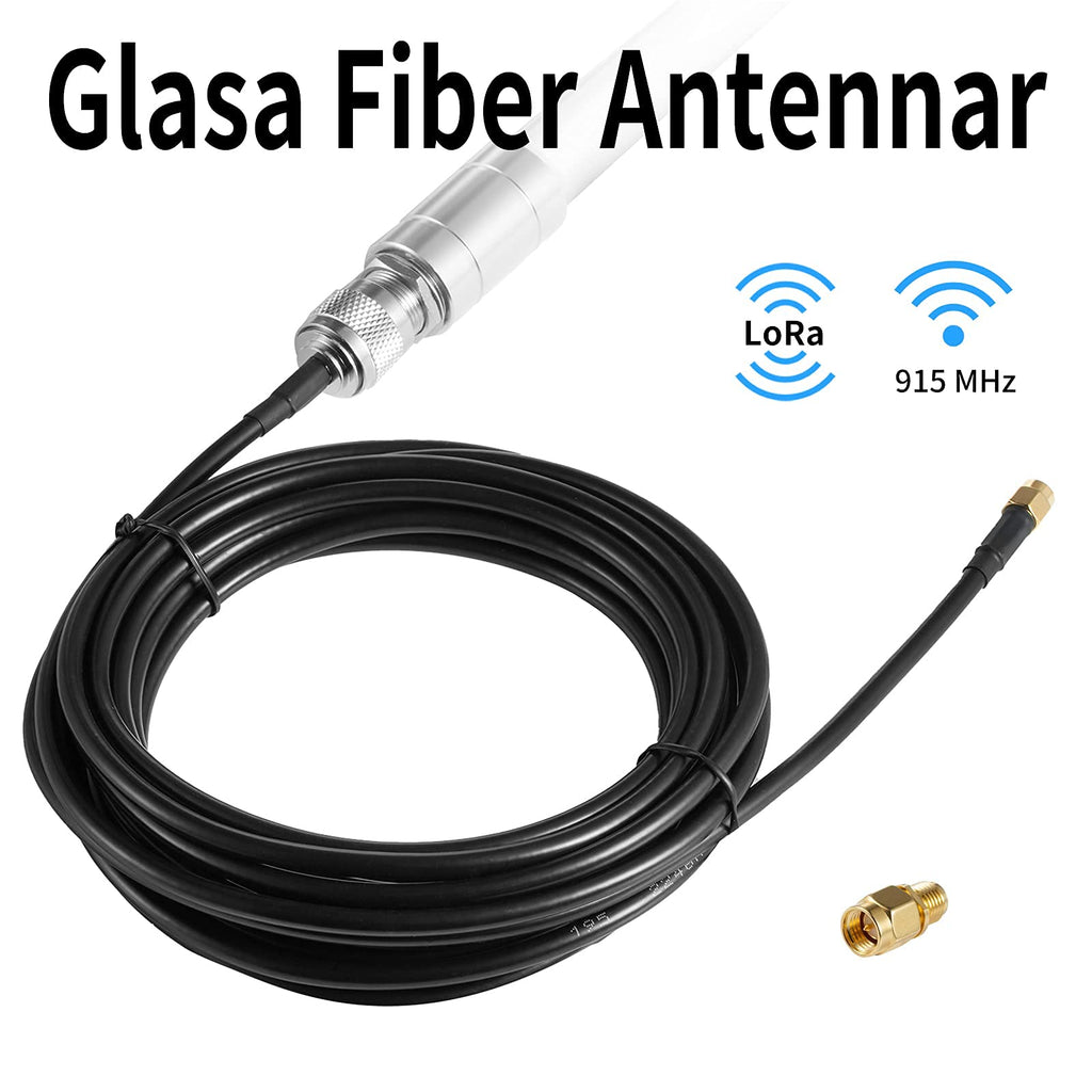 Waterproof 8dBi Omni-Directional Glass Fiber LoRaWan 915MHz Antenna with 5M Cable S266977