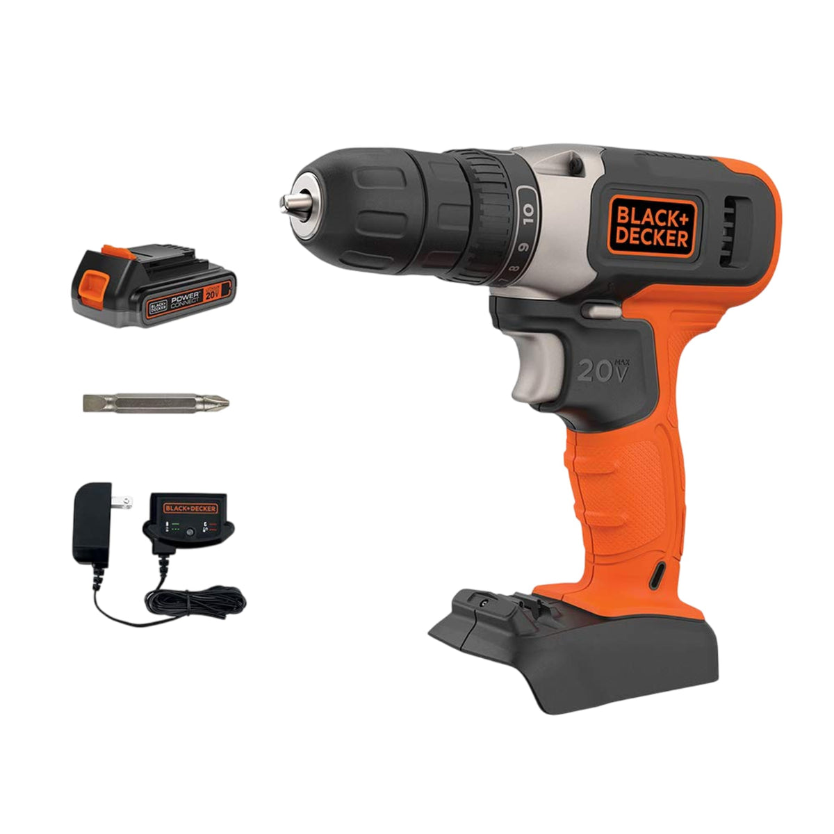 20V MAX Cordless Drill Kit with Battery and Charger Z42716