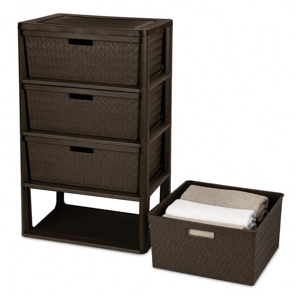4 Drawer Plastic Storage Organizer J66953