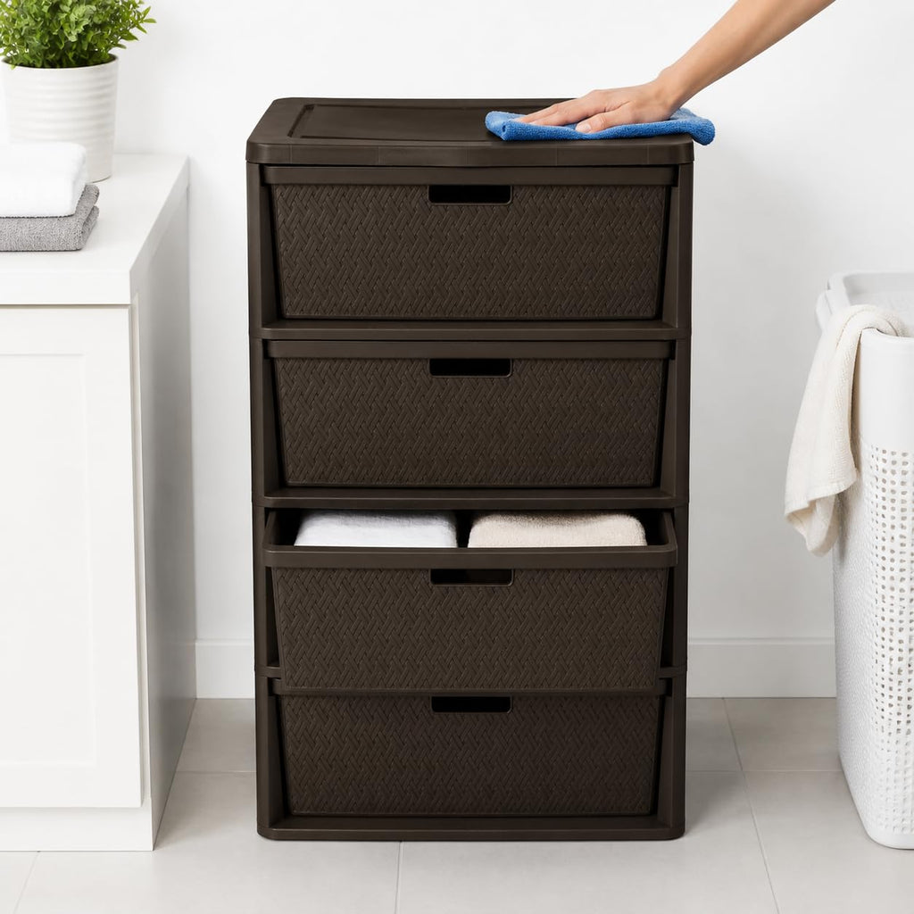 4 Drawer Plastic Storage Organizer J66953