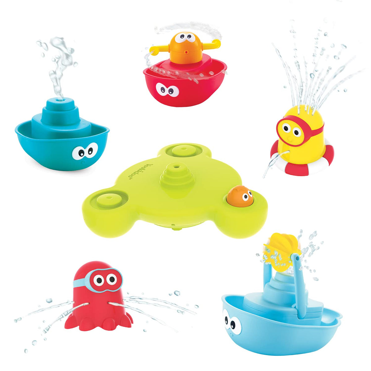 Stackable Baby Bath Toy 7 Moveable Pieces H1013