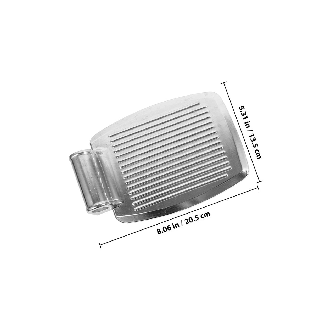 Heavy Duty Wheelchair Footrest Replacement Pair Aluminum Alloy U443