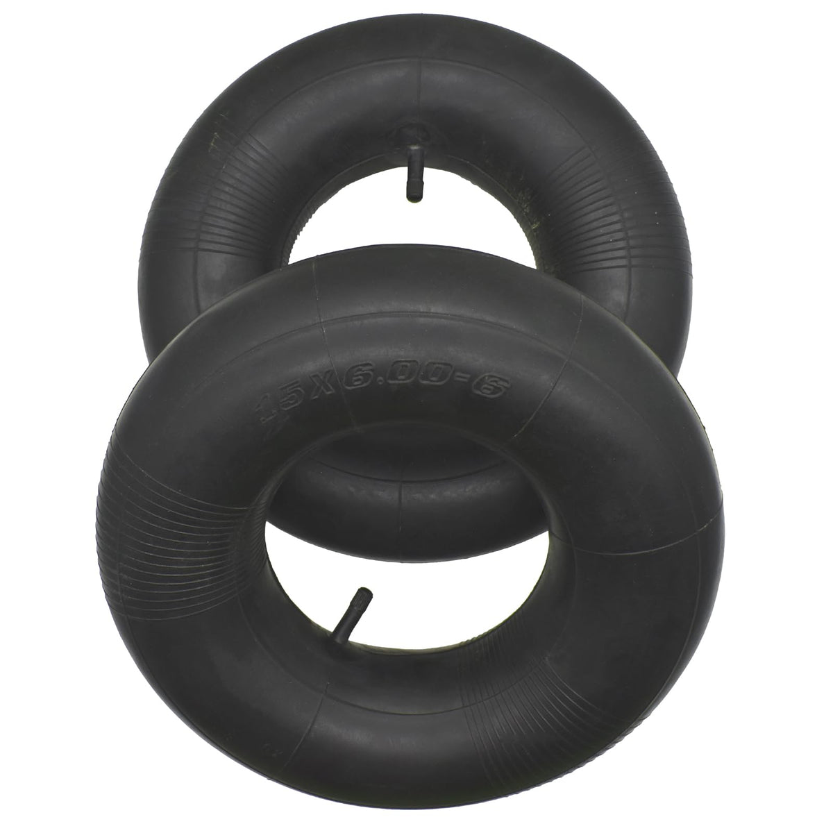 15x6.00-6 Replacement Inner Tube with TR13 Straight Valve Stem, 2-Packs P82123