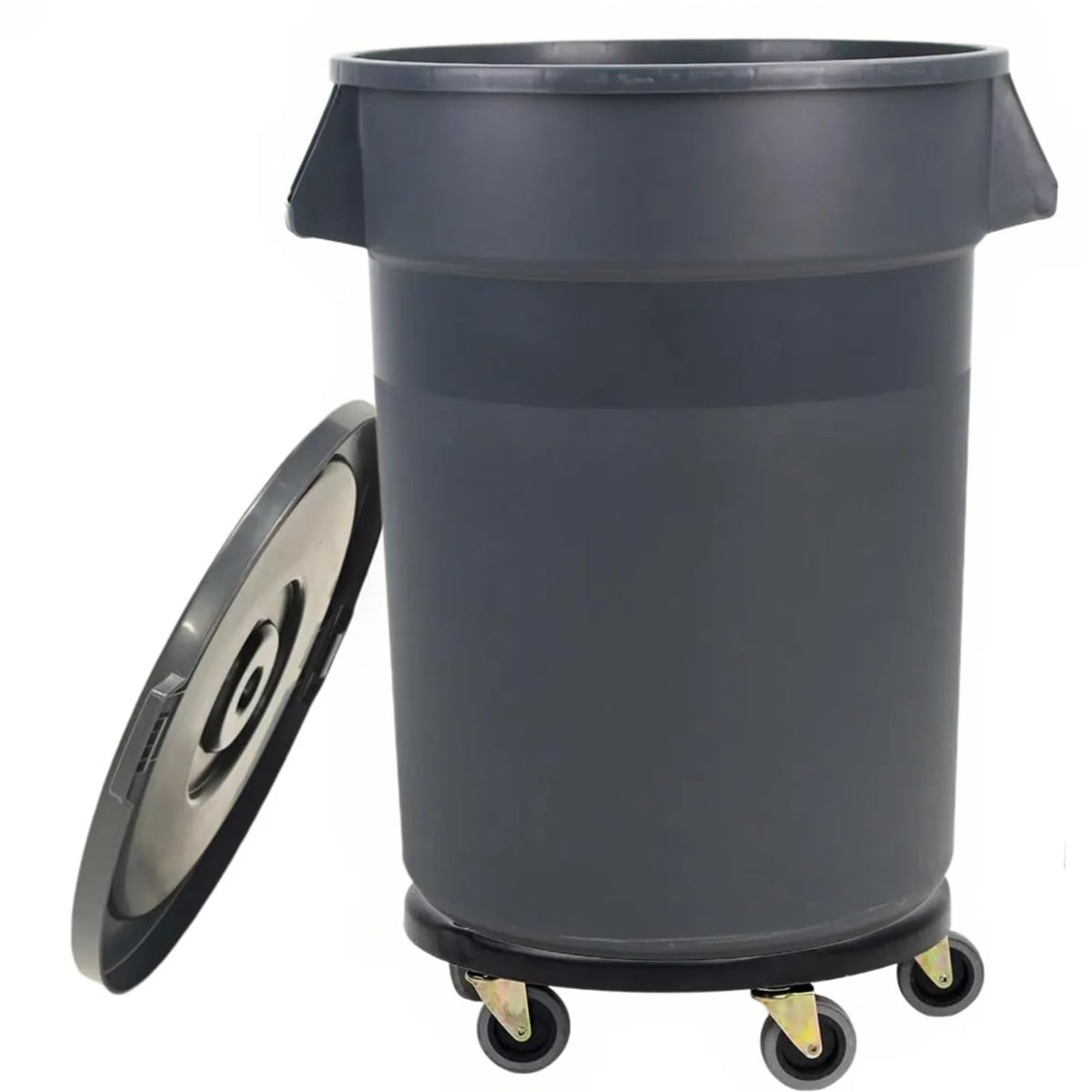 32 Gallon Outdoor Trash Can with Wheels C681644