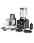 900W Black Food Processor & Blender Combo J156