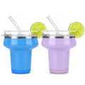 16oz Insulated Tumbler with Lid & Straws C579