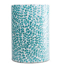 Mother of Pearl Inlaid Cylinder Drum End Table G85989