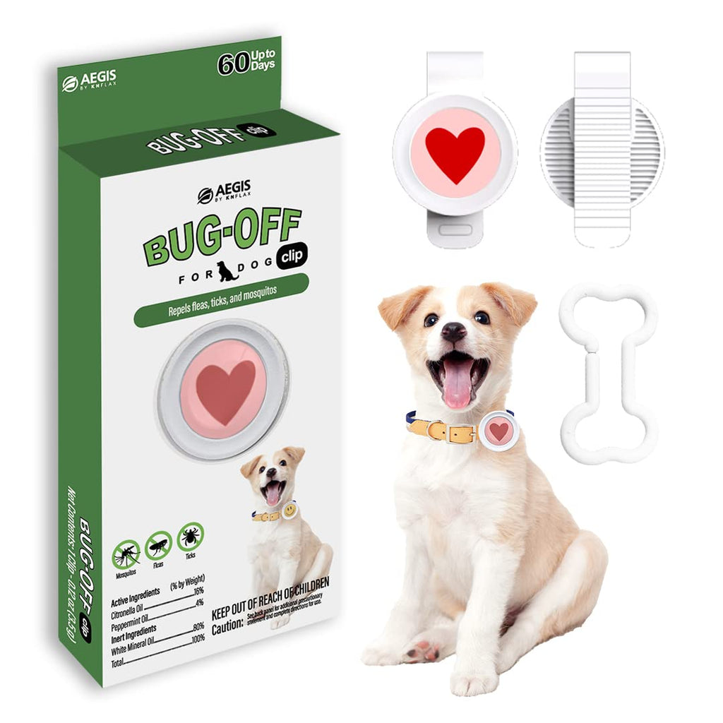 Natural Flea and Tick Repellent Clip for Dogs P794490