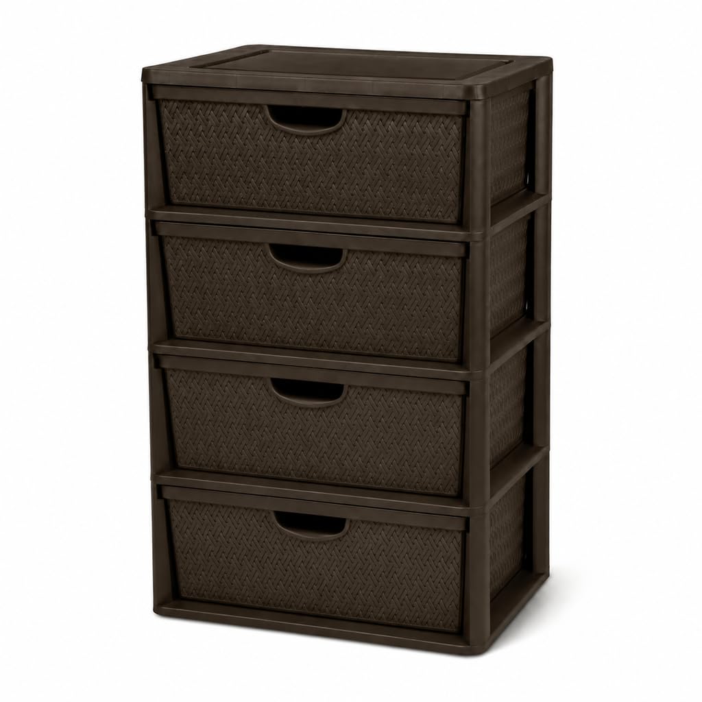 4 Drawer Plastic Storage Organizer J66953