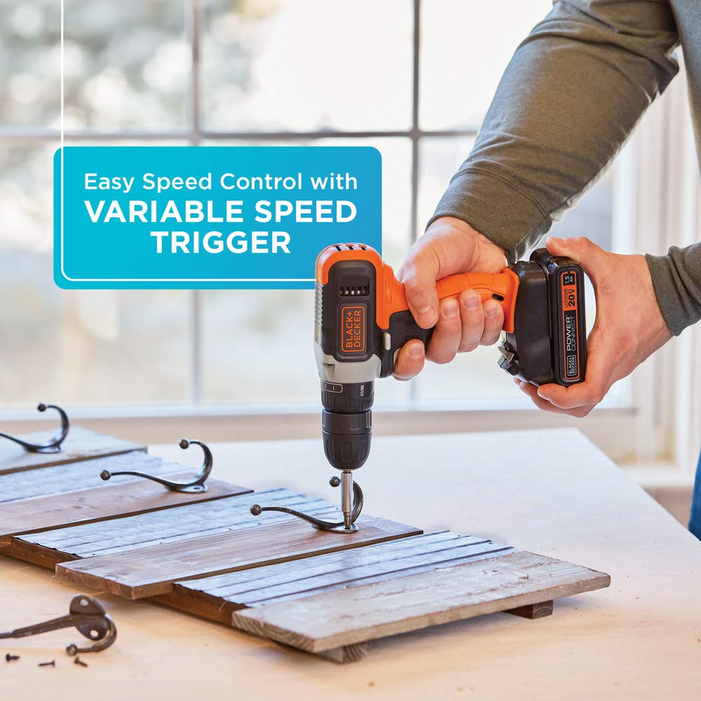 20V MAX Cordless Drill Kit with Battery and Charger Z42716