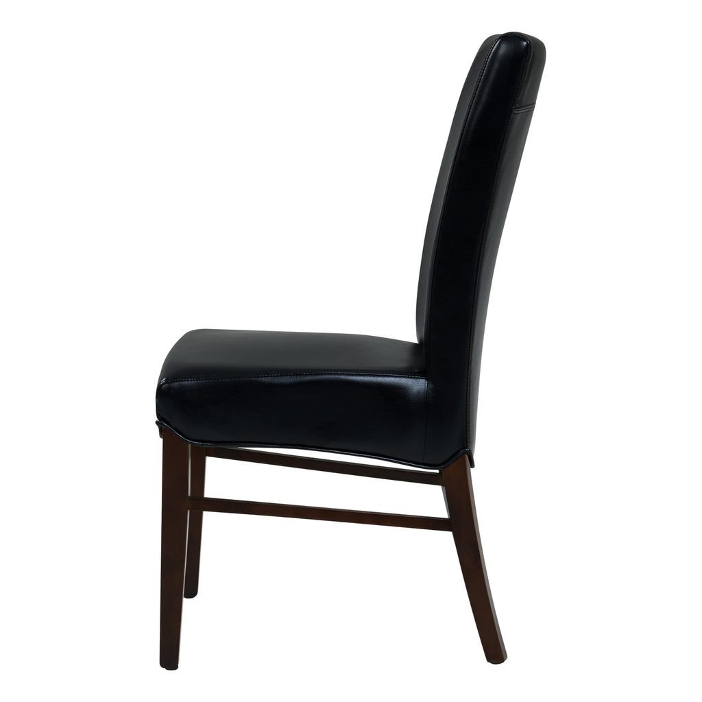 Bonded Leather Chair Set of 2 G897