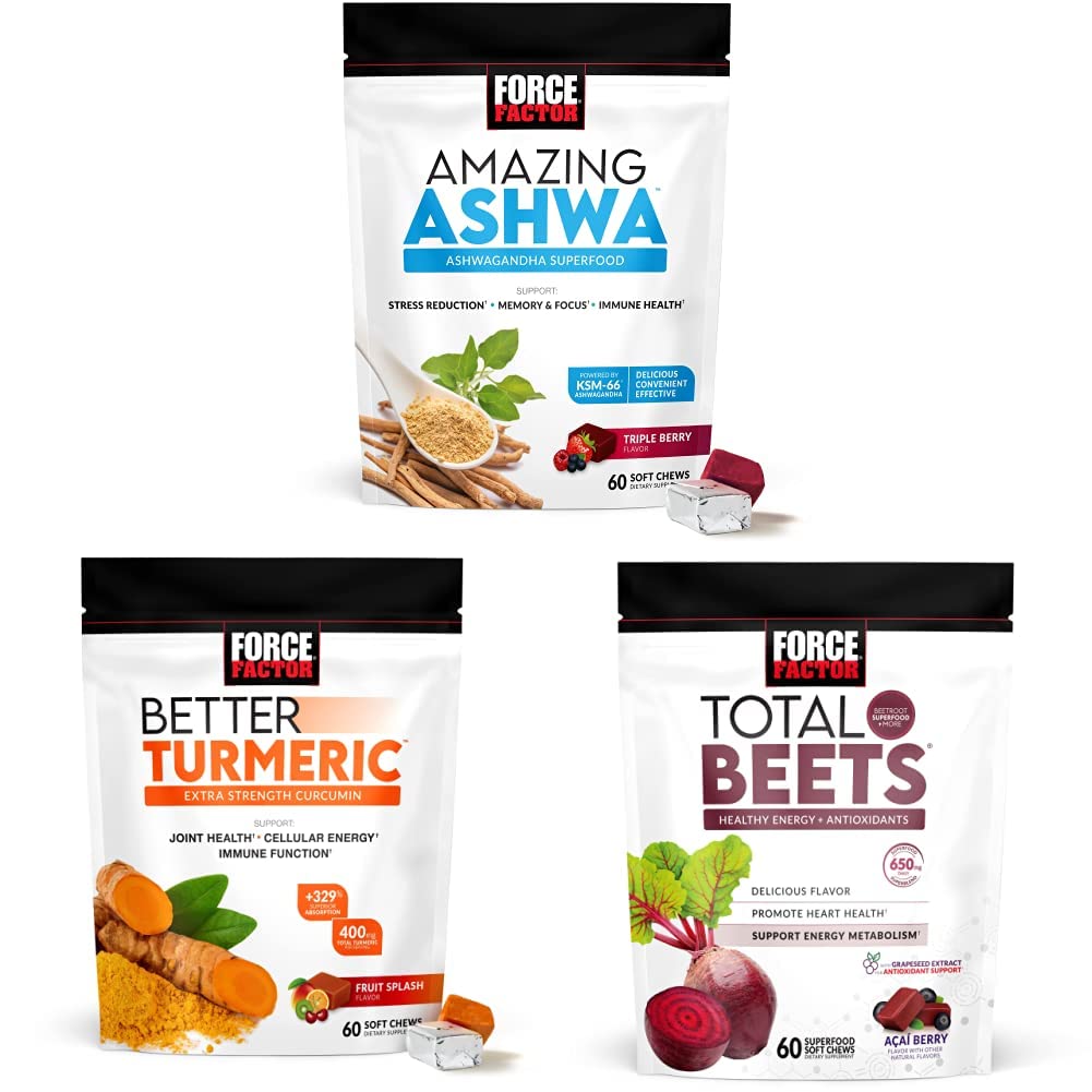 Ashwagandha Turmeric Beets Soft Chews H5833