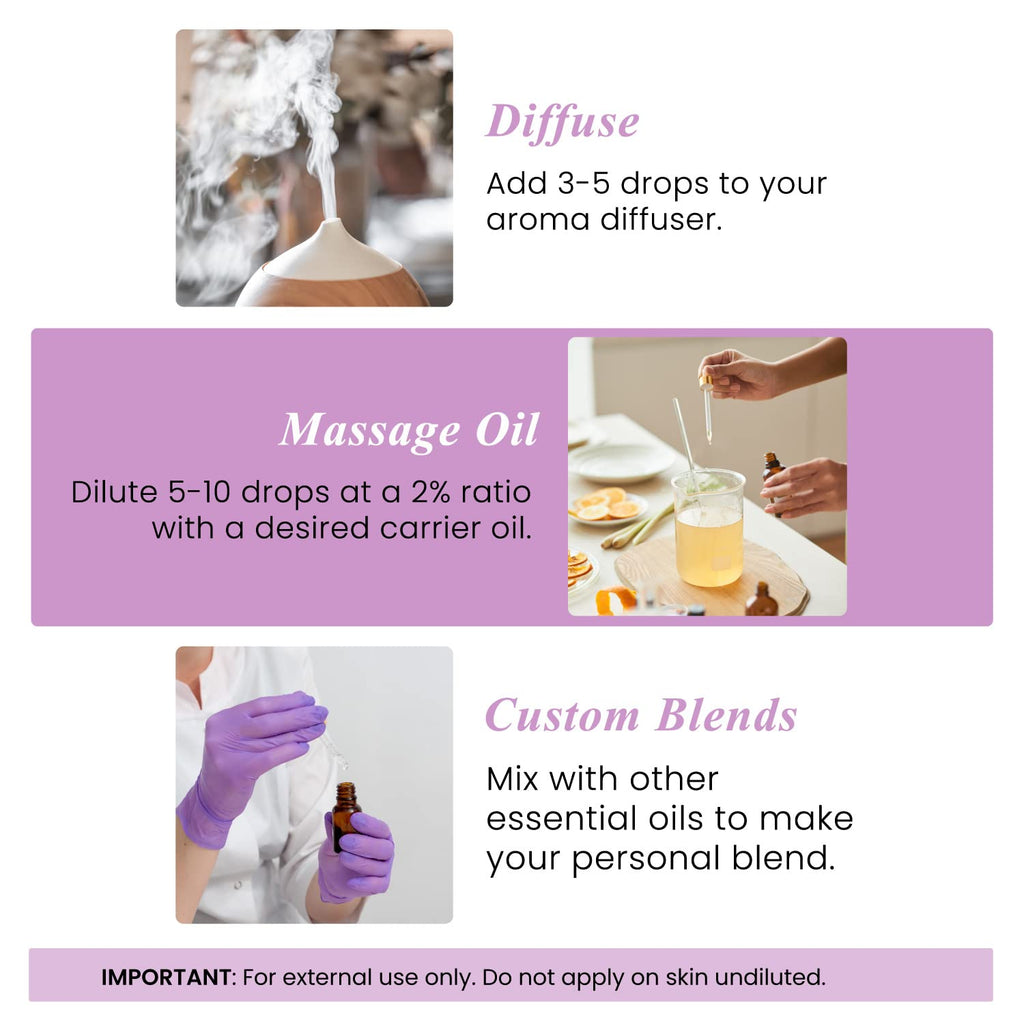 Lavender and Cedarwood Essential Oils 2 x 4 Fl Oz E60566