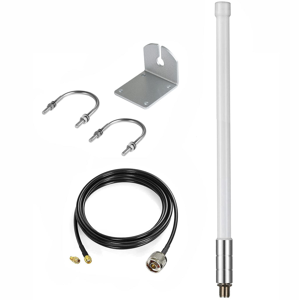 Waterproof 8dBi Omni-Directional Glass Fiber LoRaWan 915MHz Antenna with 5M Cable S266977