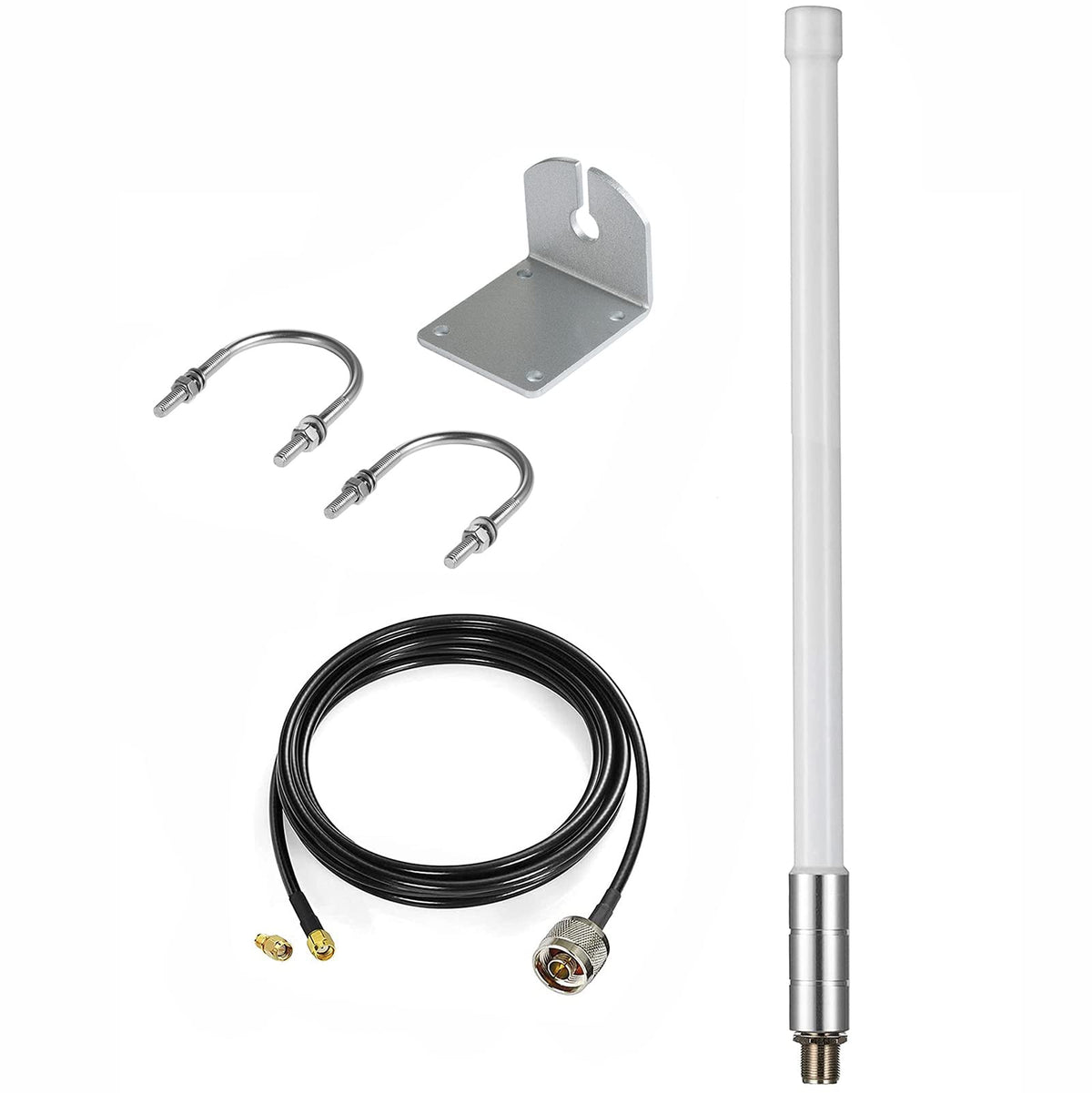 Waterproof 8dBi Omni-Directional Glass Fiber LoRaWan 915MHz Antenna with 5M Cable S266977