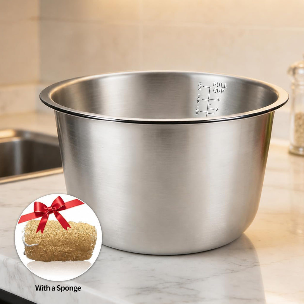 Stainless Steel Replacement Inner Pot Bowl P444