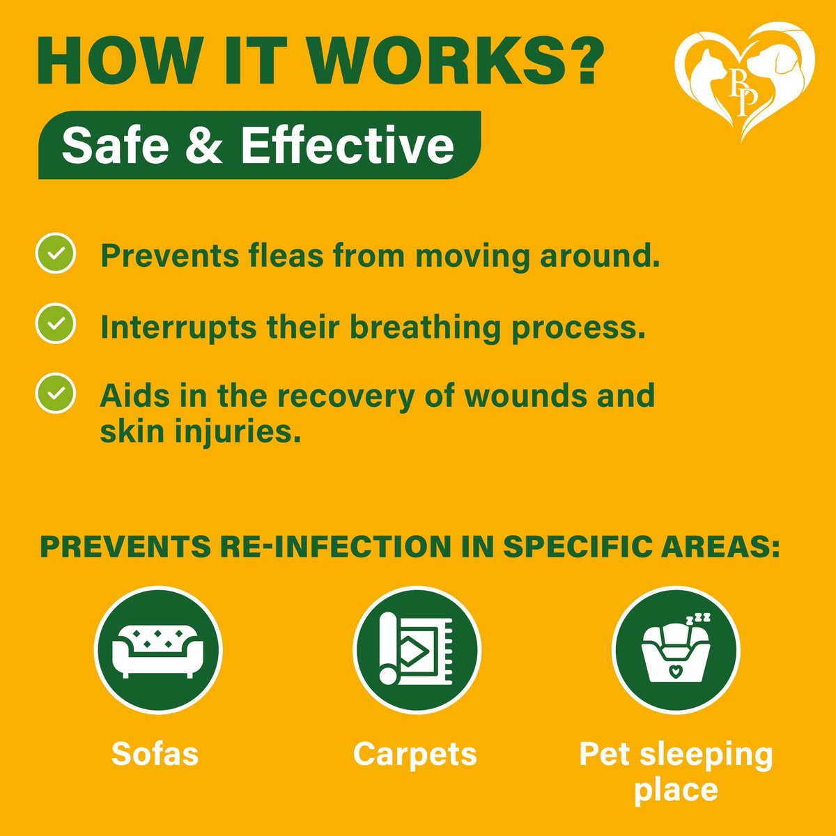 Natural Flea and Tick Home Spray Q211489