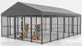 10x14FT Heavy Duty Large Dog Kennel Outdoor D7280