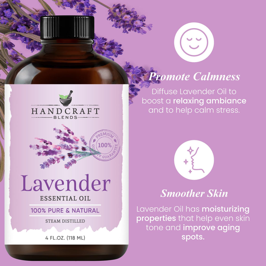 Lavender and Cedarwood Essential Oils 2 x 4 Fl Oz E60566