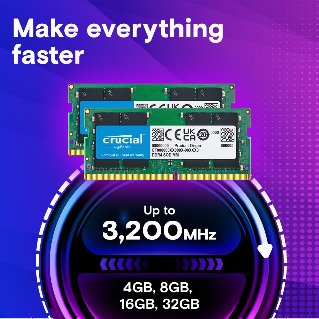 16GB DDR4 3200MHz Laptop Memory SODIMM T59206