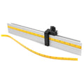Aluminum Miter Gauge Fence with Flip Stop Y5479