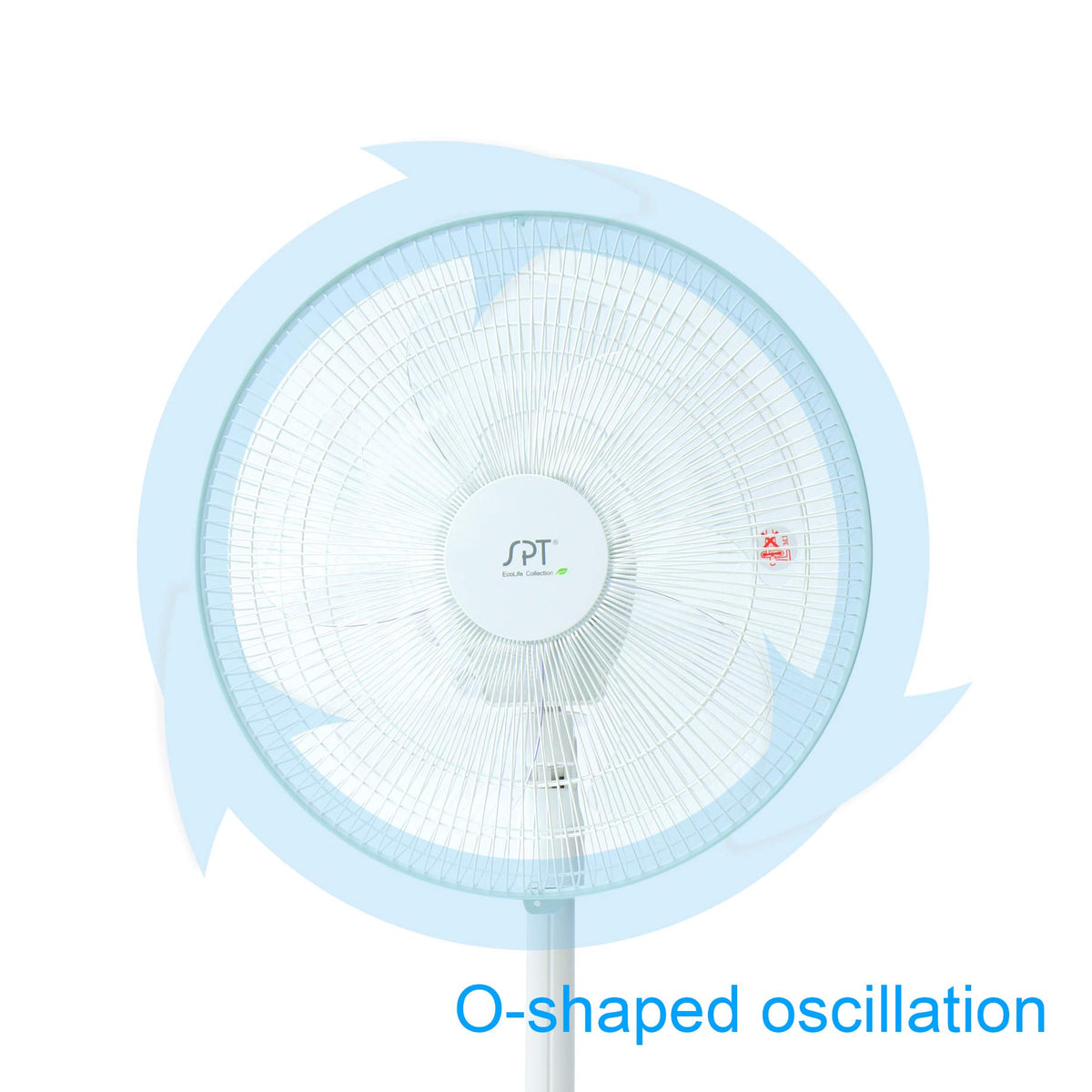 16″ Oscillating Standing Fan Q83367