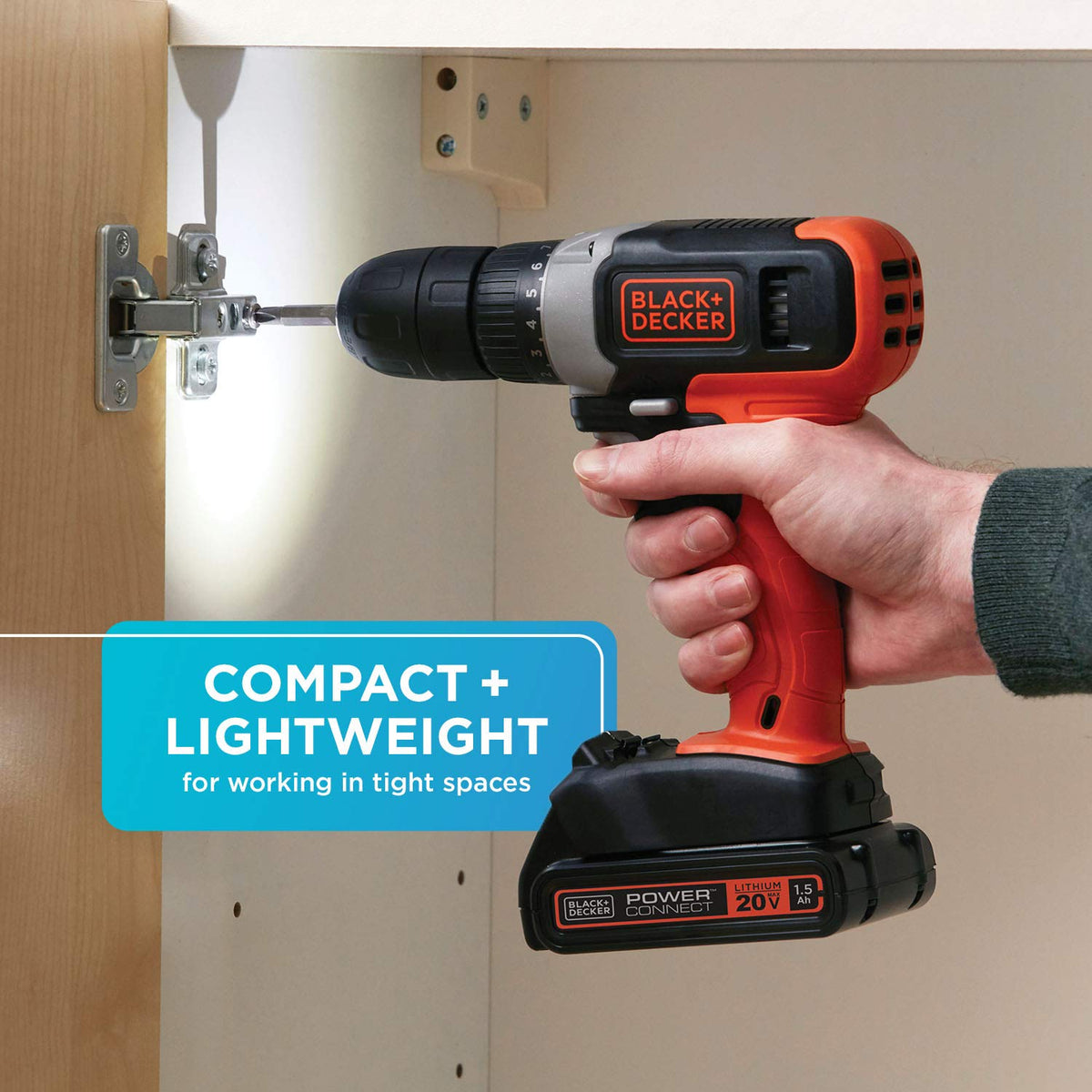 20V MAX Cordless Drill Kit with Battery and Charger Z42716