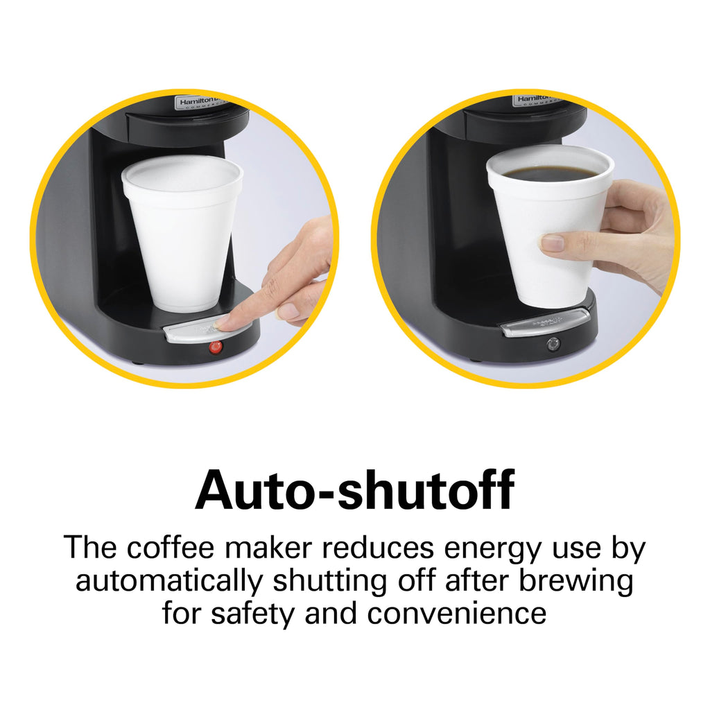 Black Single Serve Pod Coffeemaker W951834