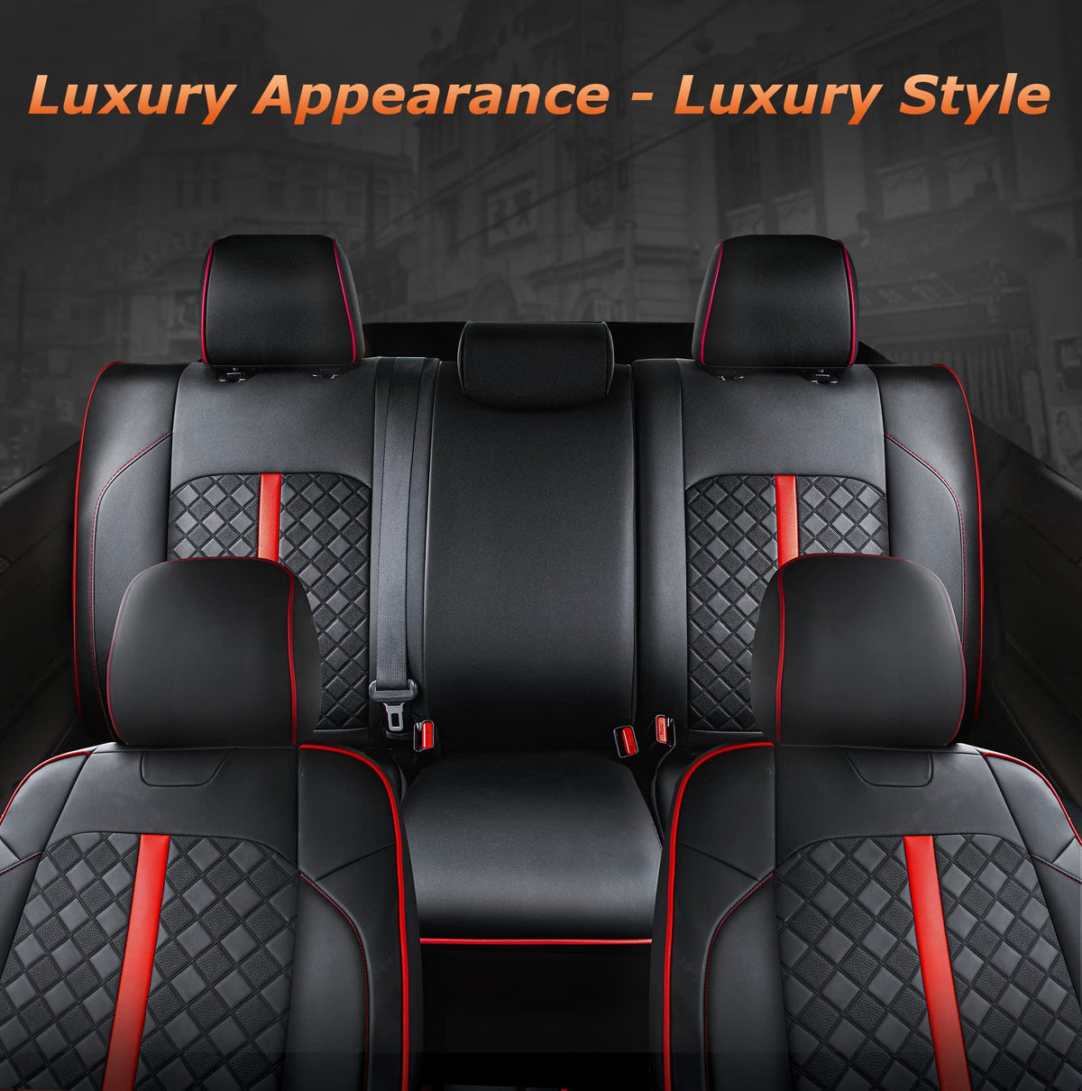 Custom Fit Leather Seat Covers H72622