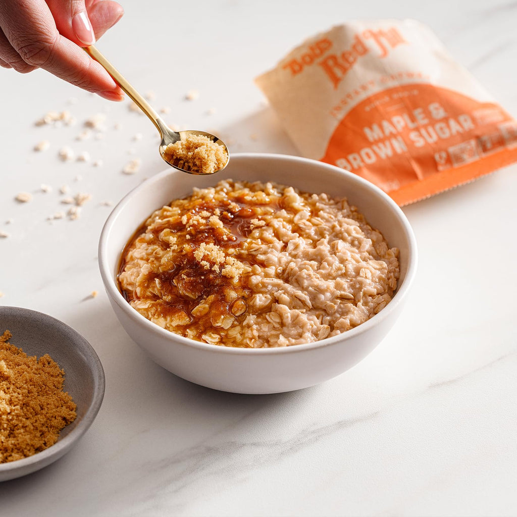 Instant Oatmeal, Maple Brown Sugar, 24 Packets, Gluten Free, Whole Grain W70080