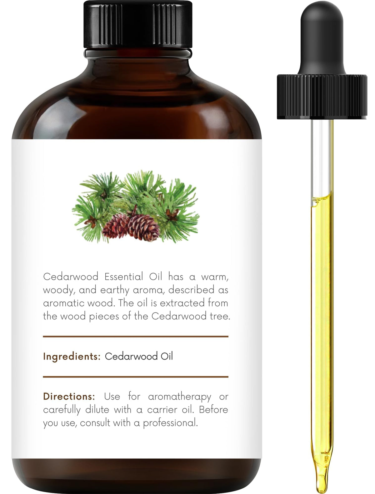 Lavender and Cedarwood Essential Oils 2 x 4 Fl Oz E60566