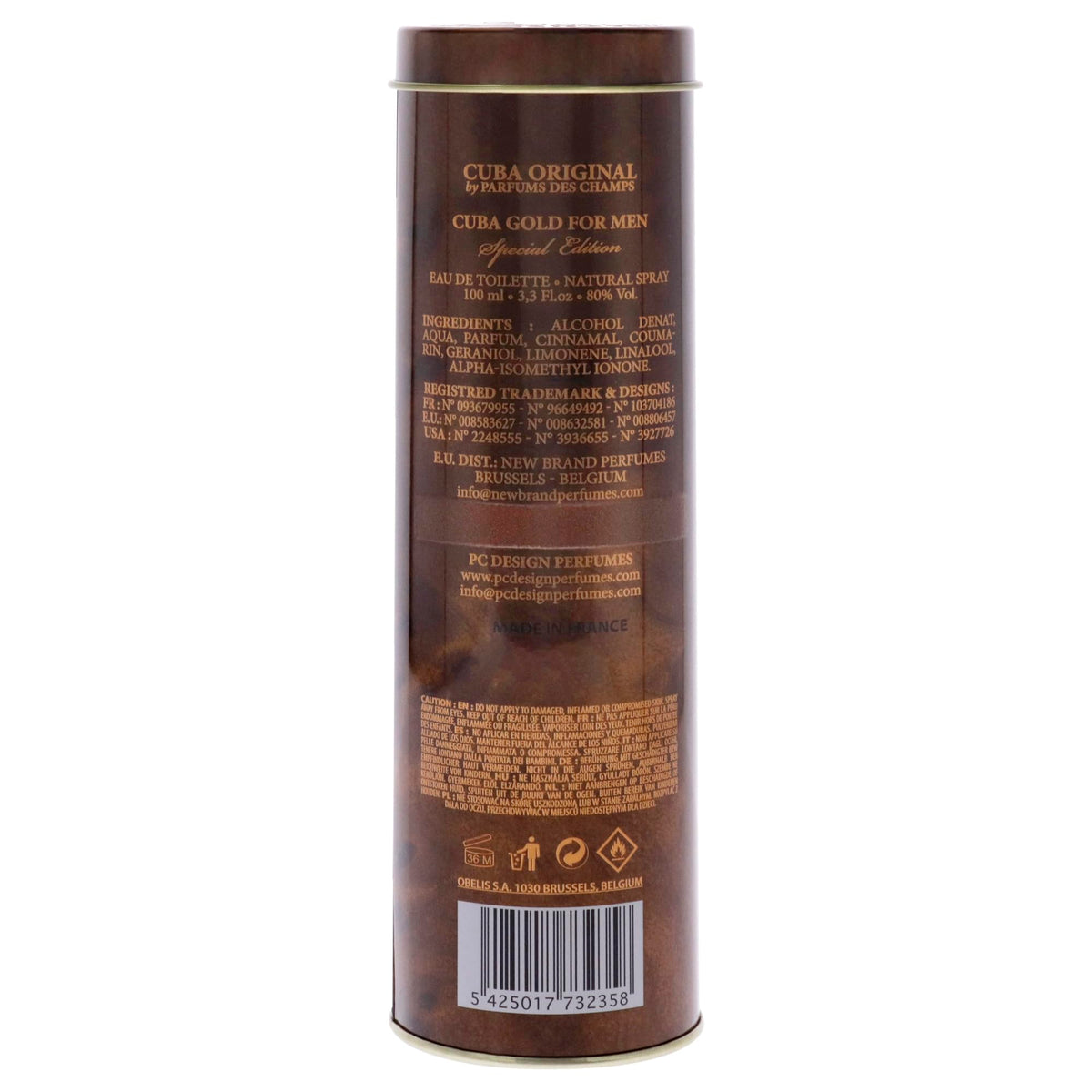 Gold Eau De Toilette Spray 3.4 Ounce A646444