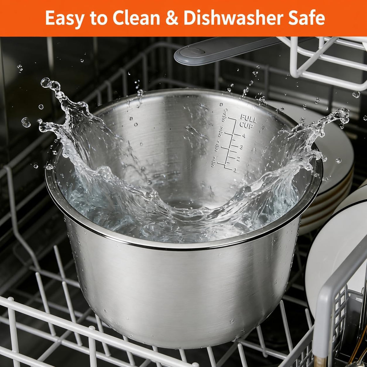 Stainless Steel Replacement Inner Pot Bowl P444