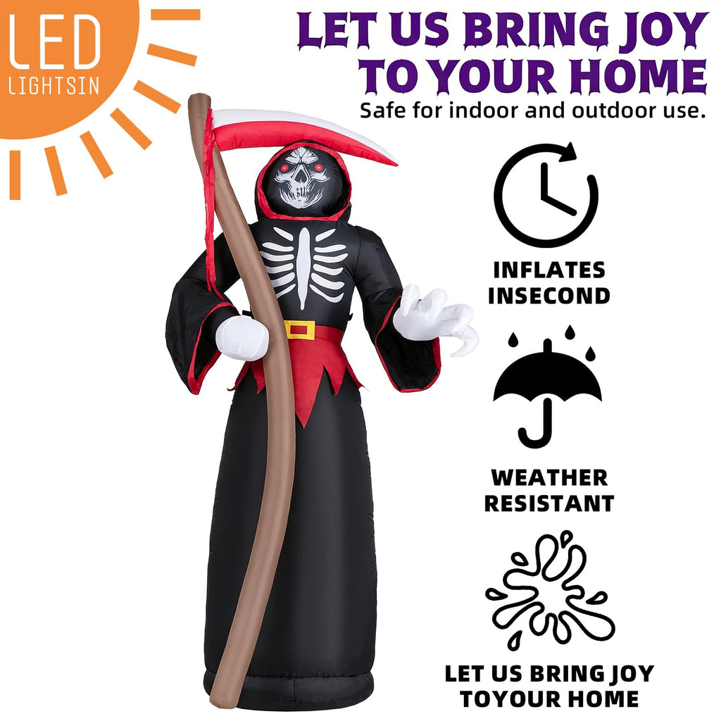 8FT LED Inflatable Outdoor Yard Decor Q785
