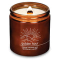 16 oz Crackling Wood Wick Candle C804