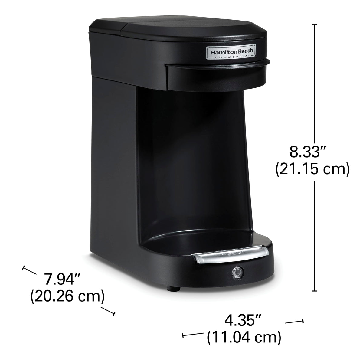 Black Single Serve Pod Coffeemaker W951834